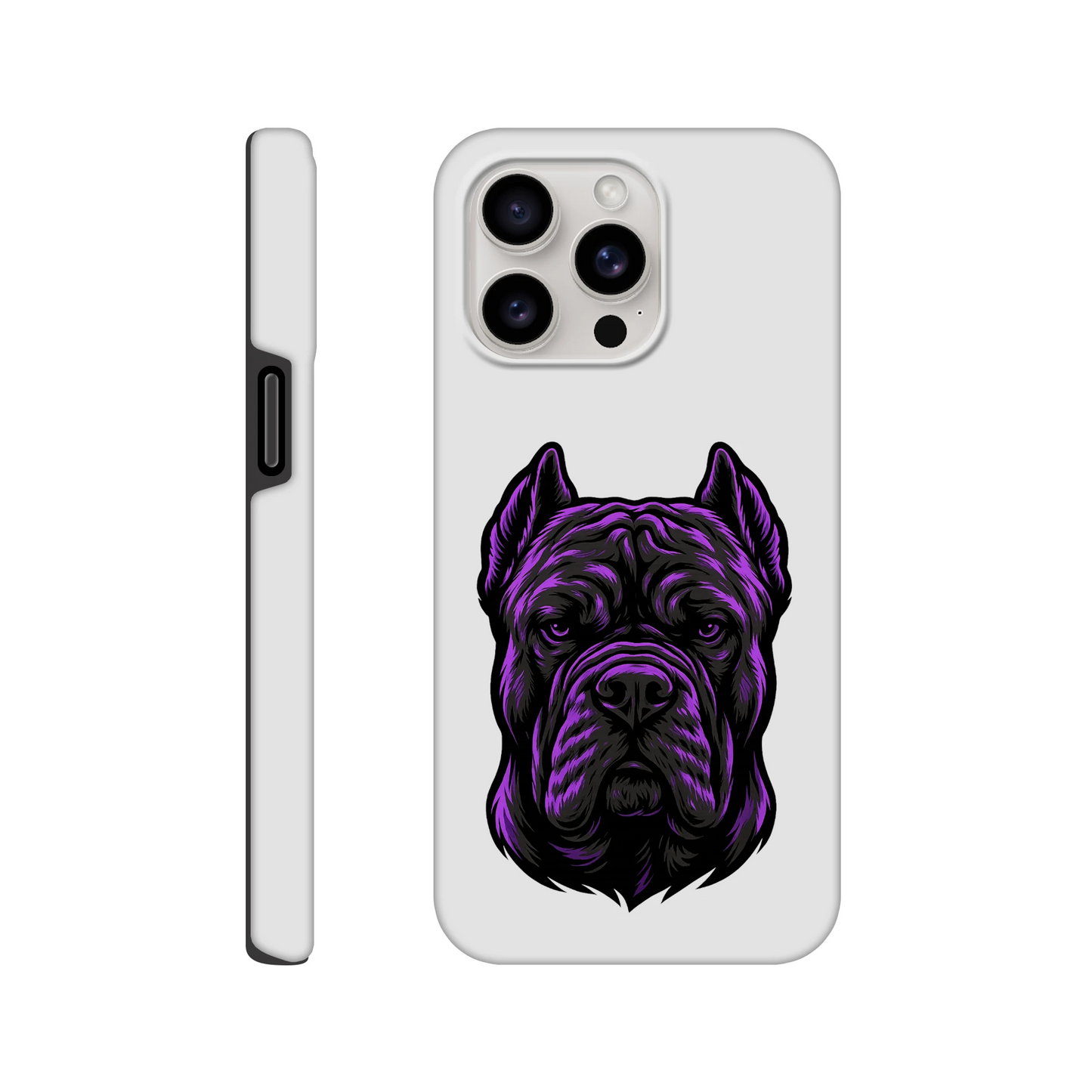Coque résistante pour Iphone tête Cane Corso 2 MolossDesign
