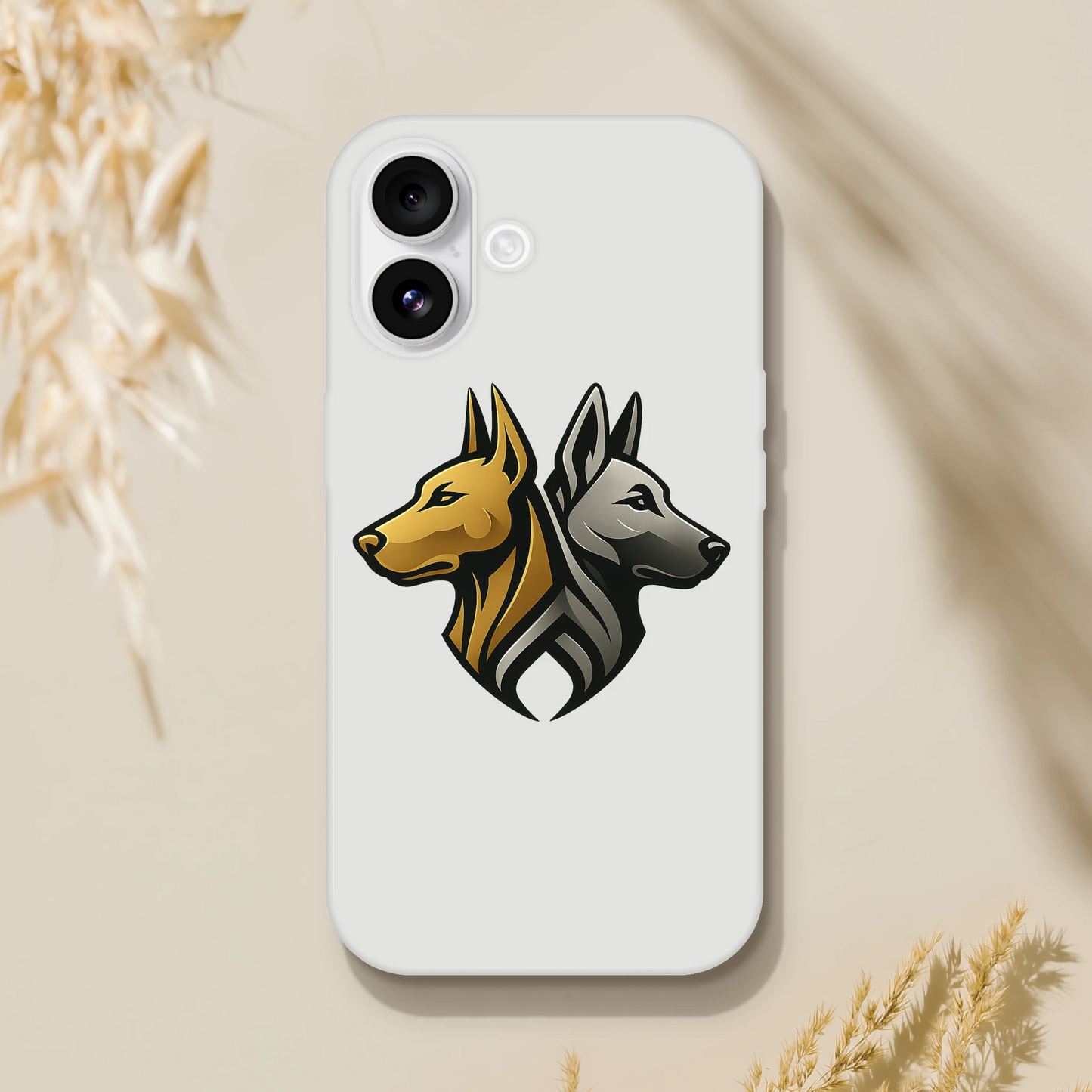 Coque transparente pour Iphone avec logo de la marque MolossDesign