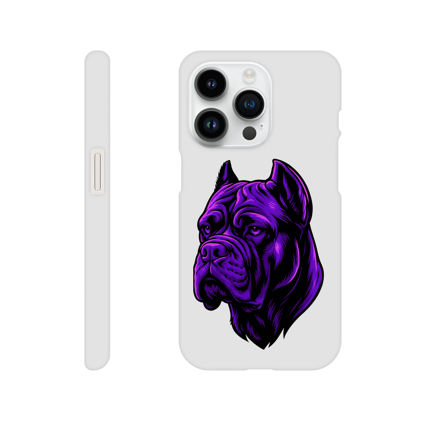 Coque de téléphone pour Iphone tête Cane Corso 1 MolossDesign