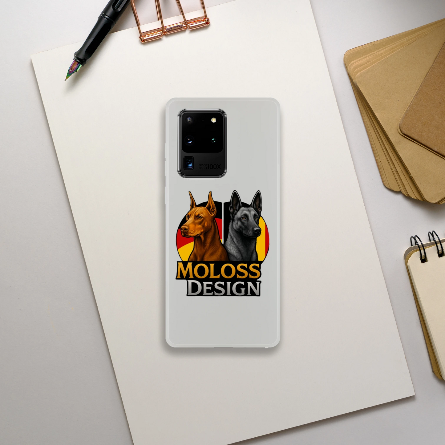 Marque MolossDesign | Coque transparente pour Samsung S MolossDesign