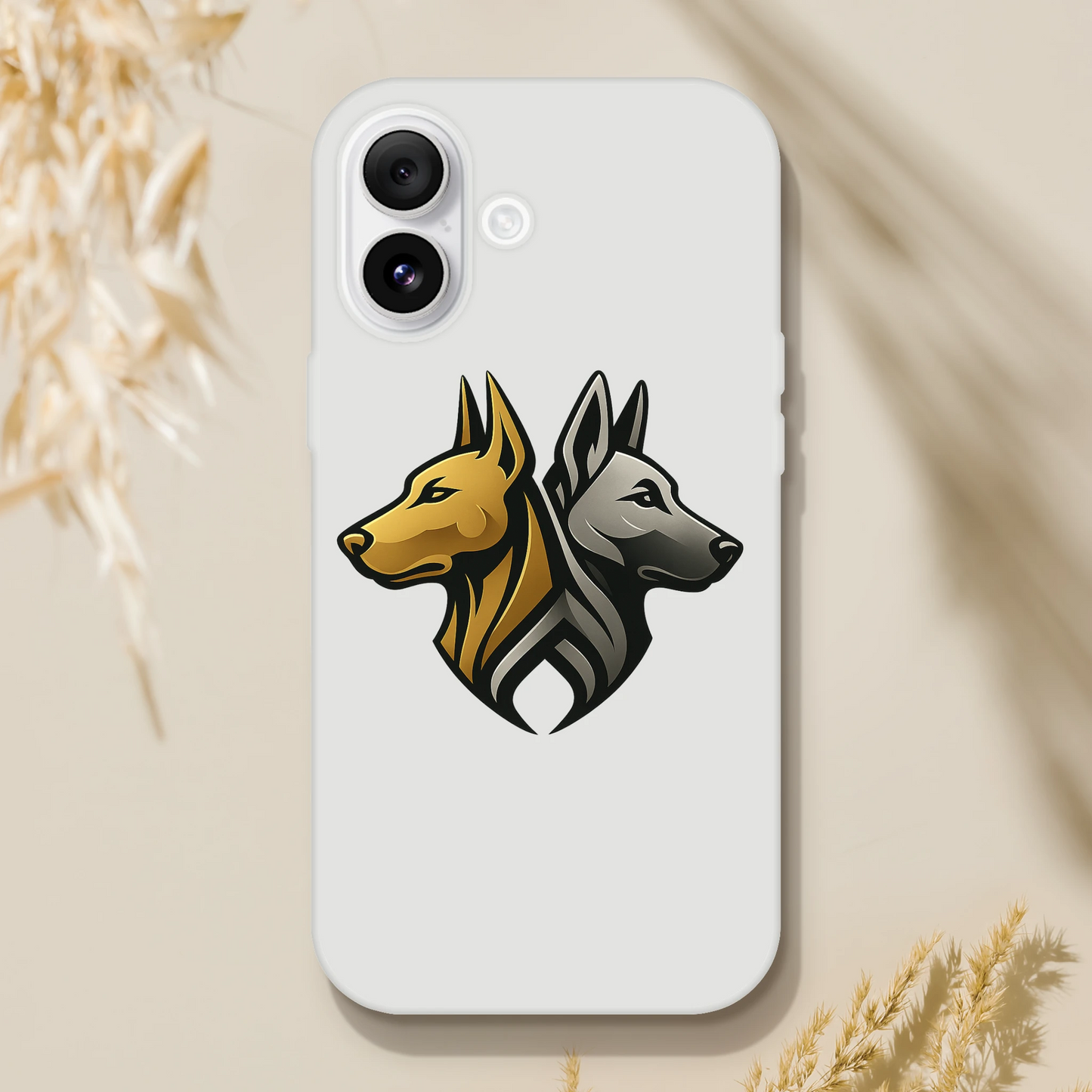 Coque transparente pour Iphone avec logo de la marque MolossDesign