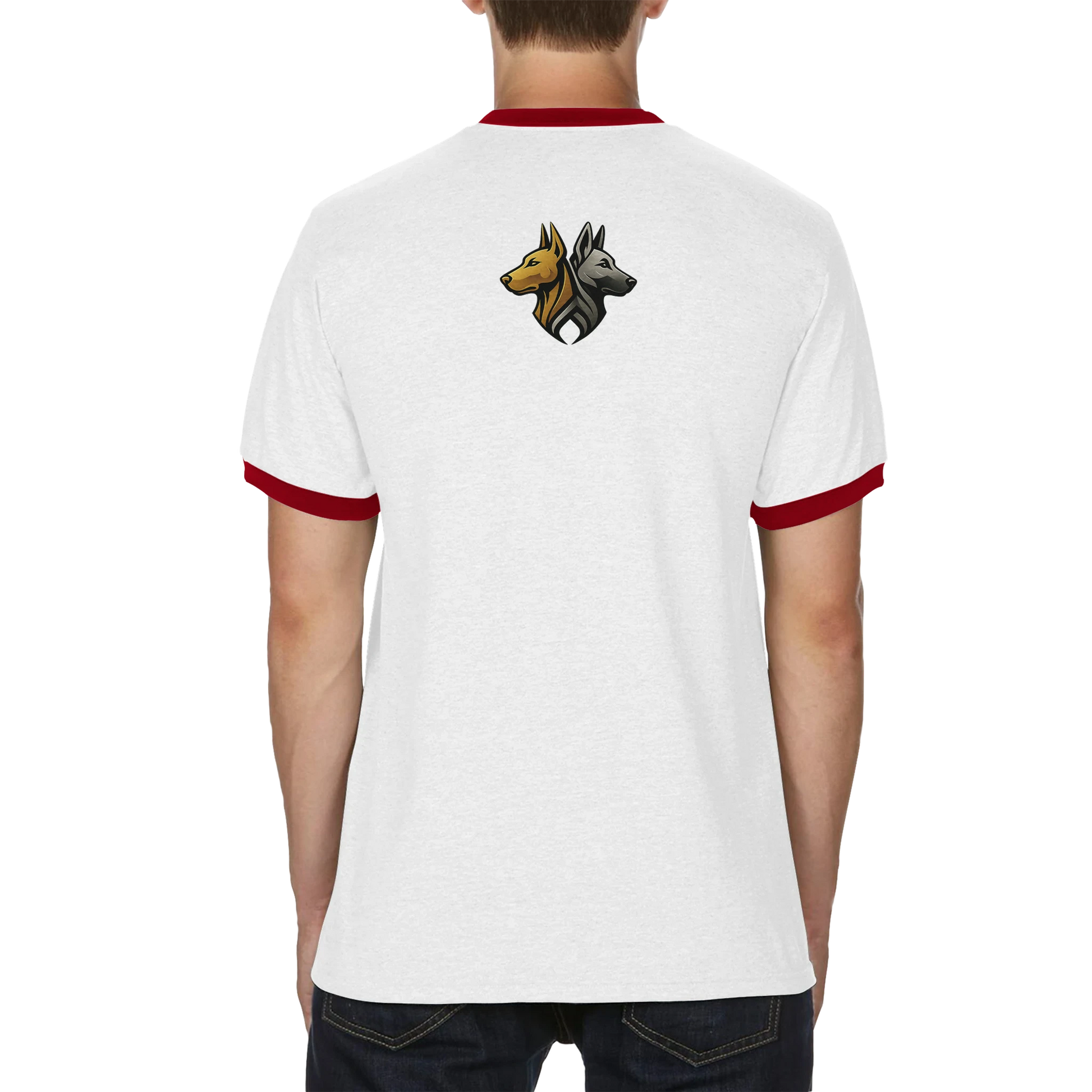 Marque MolossDesign | T-shirt unisexe adulte uni avec logo sur le dos MolossDesign