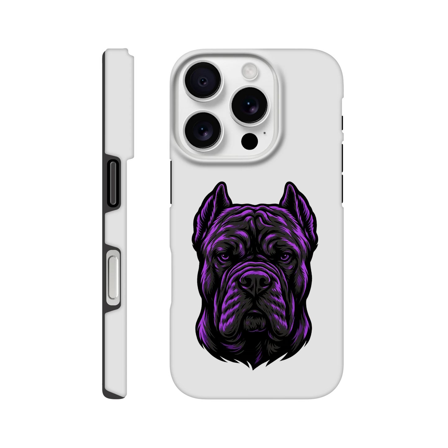 Coque résistante pour Iphone tête Cane Corso 2 MolossDesign