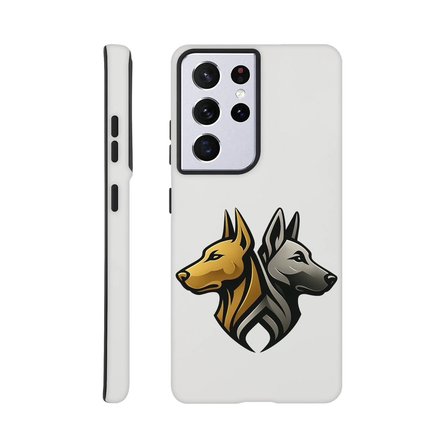 Coque résistante pour Samsung Galaxy avec logo de la marque MolossDesign