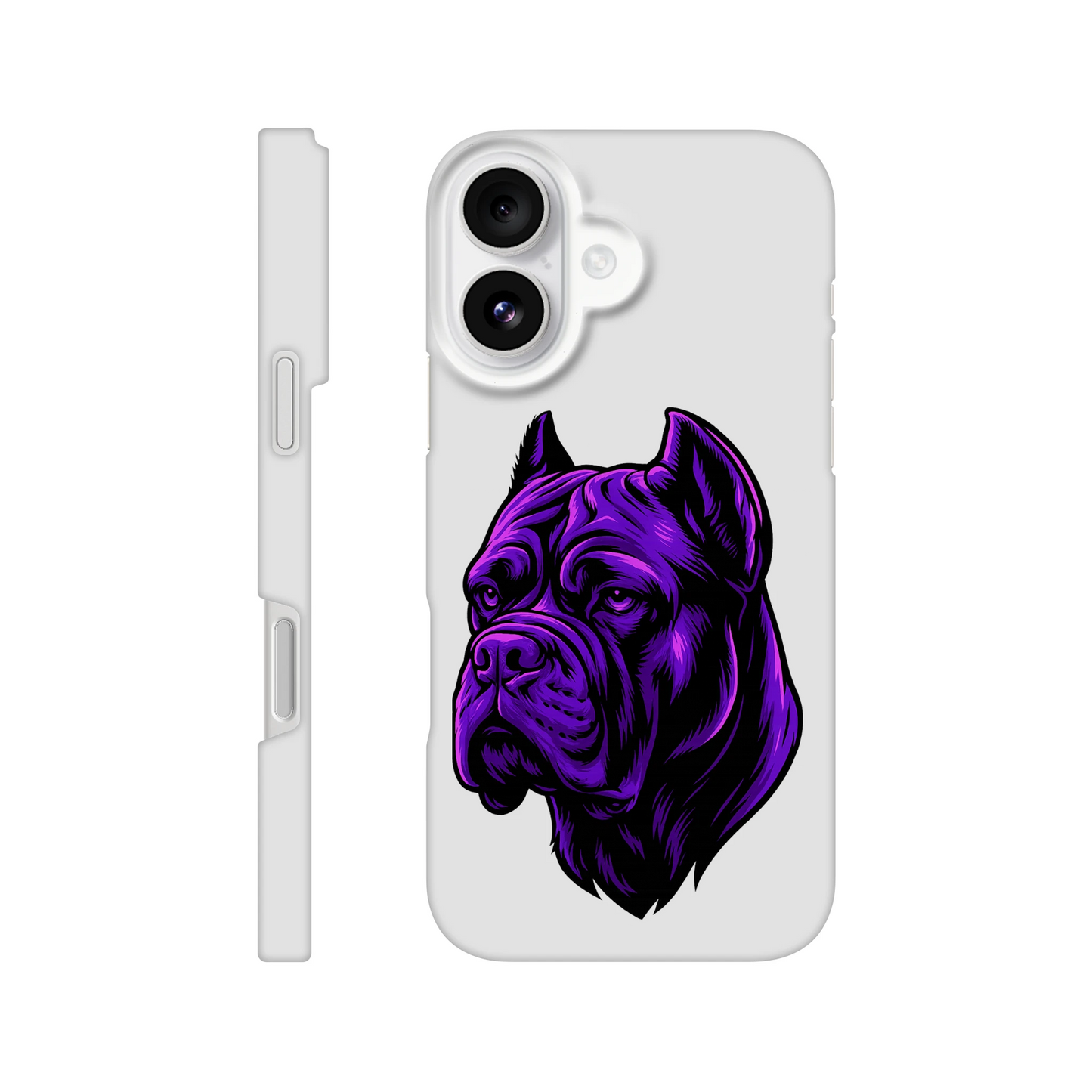 Coque de téléphone pour Iphone tête Cane Corso 1 MolossDesign