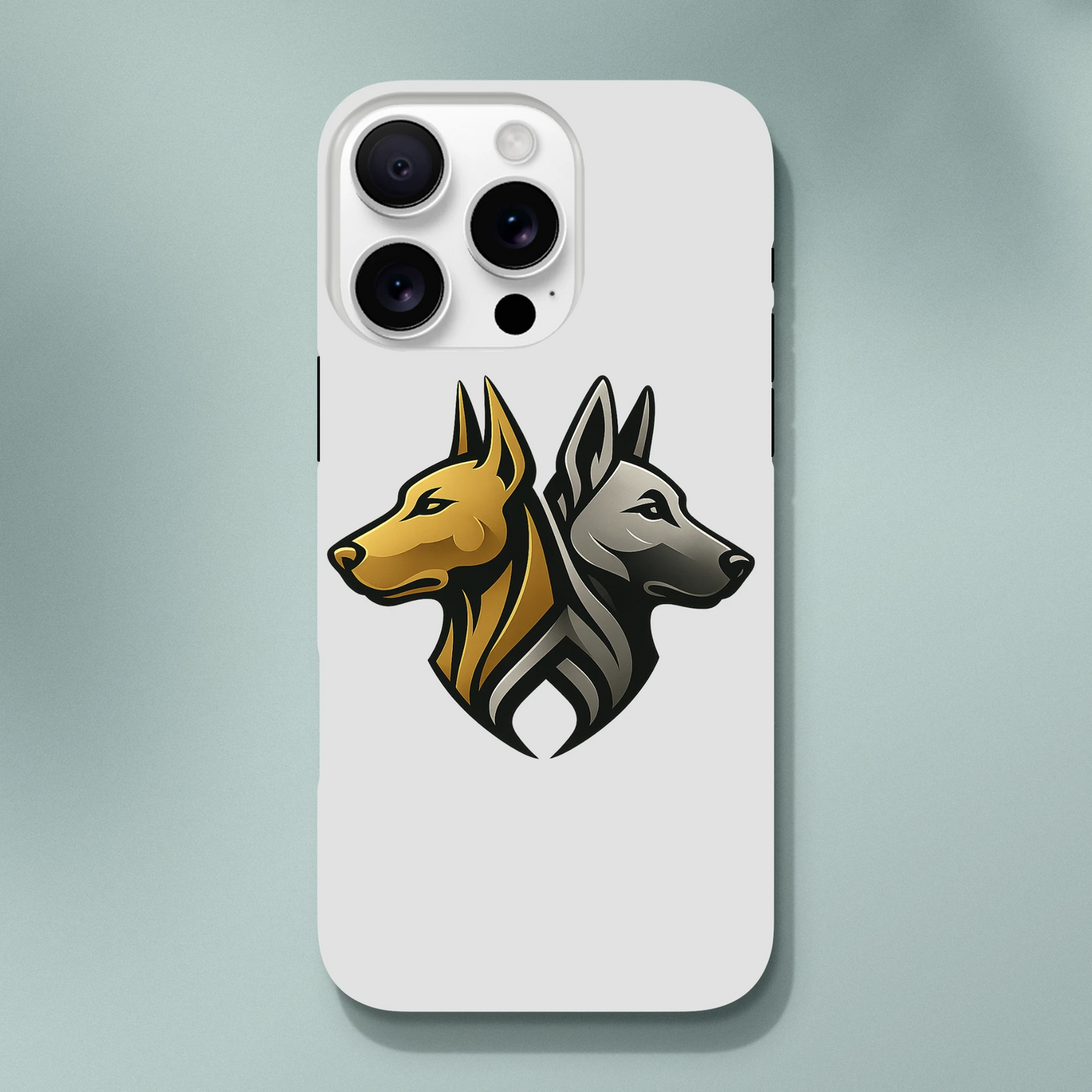 Coque résistante pour Iphone avec logo de la marque MolossDesign