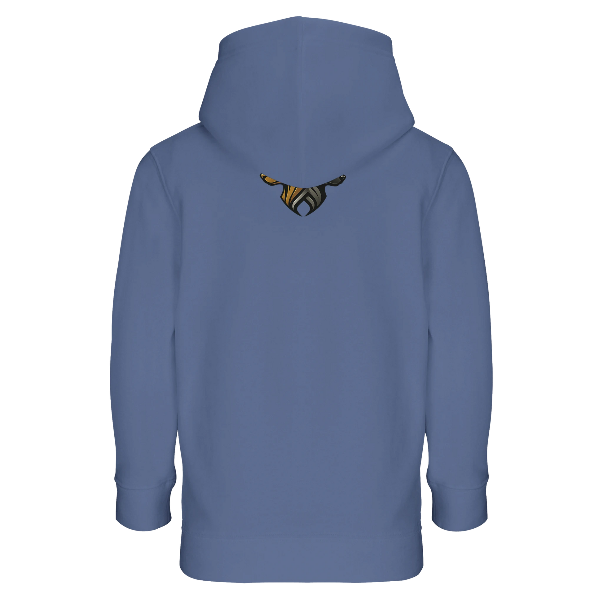 Sweat-shirt à capuche enfant mélange recyclé Cane Corso humour 1 avec logo sur le dos MolossDesign