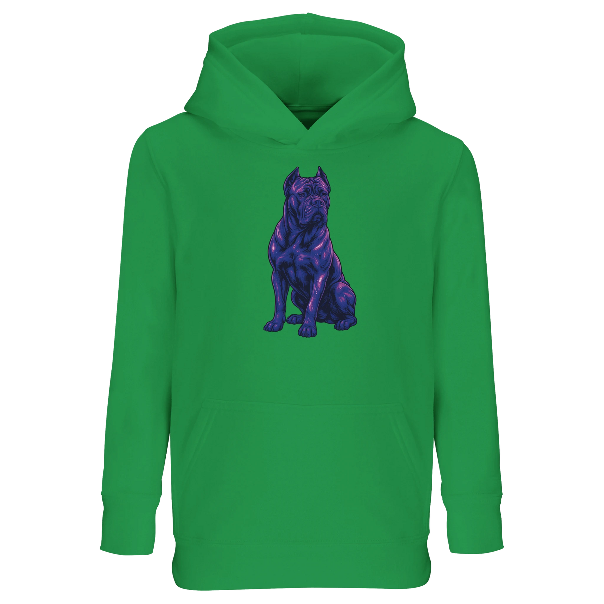 Sweat-shirt enfant mélange recyclé Cane Corso 2 avec logo sur le dos MolossDesign