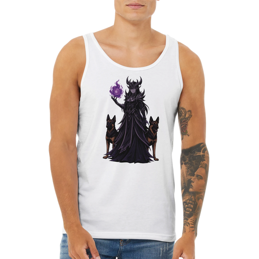 Débardeur adulte unisexe premium blanc Fantastique Malinois