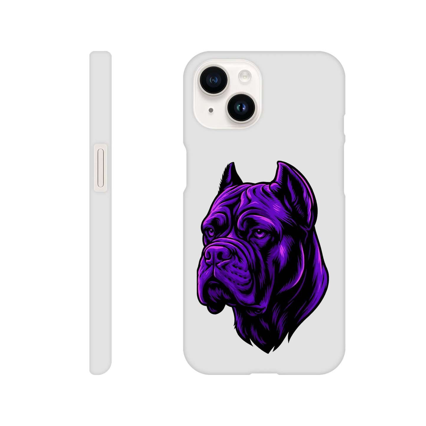 Coque de téléphone pour Iphone tête Cane Corso 1 MolossDesign