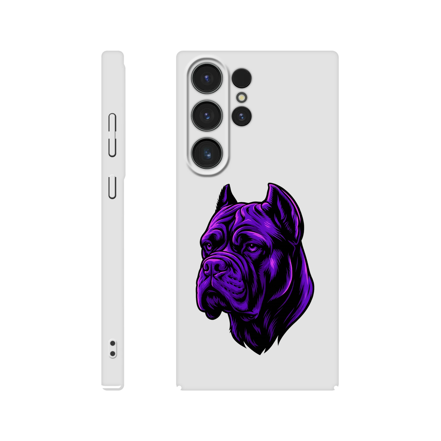 Coque de téléphone pour Samsung Galaxy S tête Cane Corso 1 MolossDesign