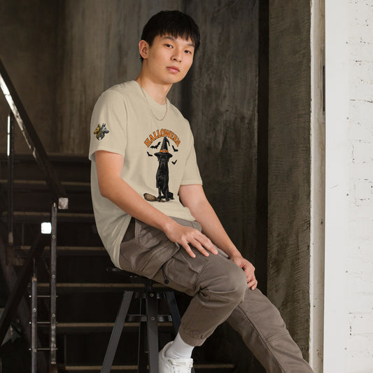 T-shirt Unisexe adultes beige Cane Corso Halloween