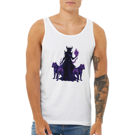 Débardeur adulte unisexe premium blanc fantastique Cane Corso