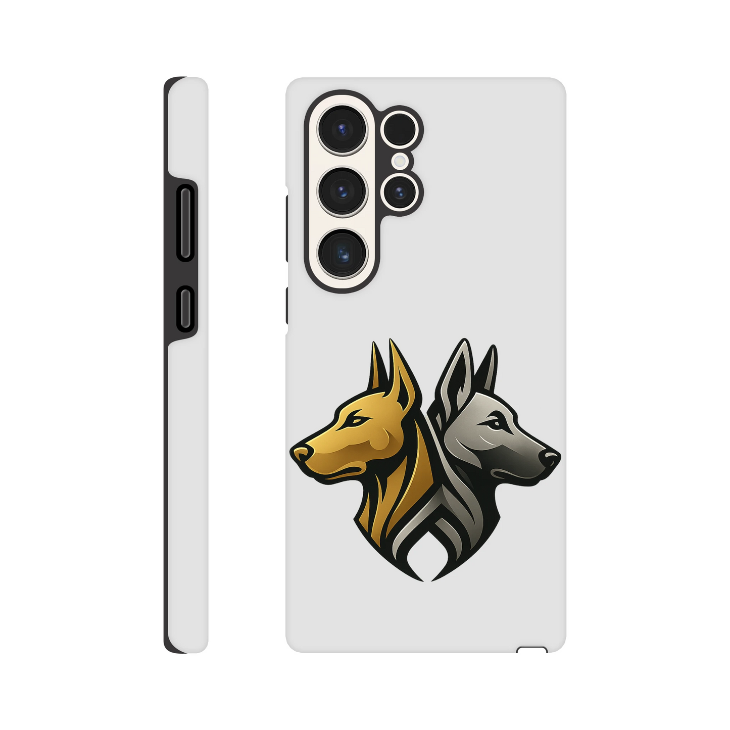 Coque résistante pour Samsung Galaxy avec logo de la marque MolossDesign