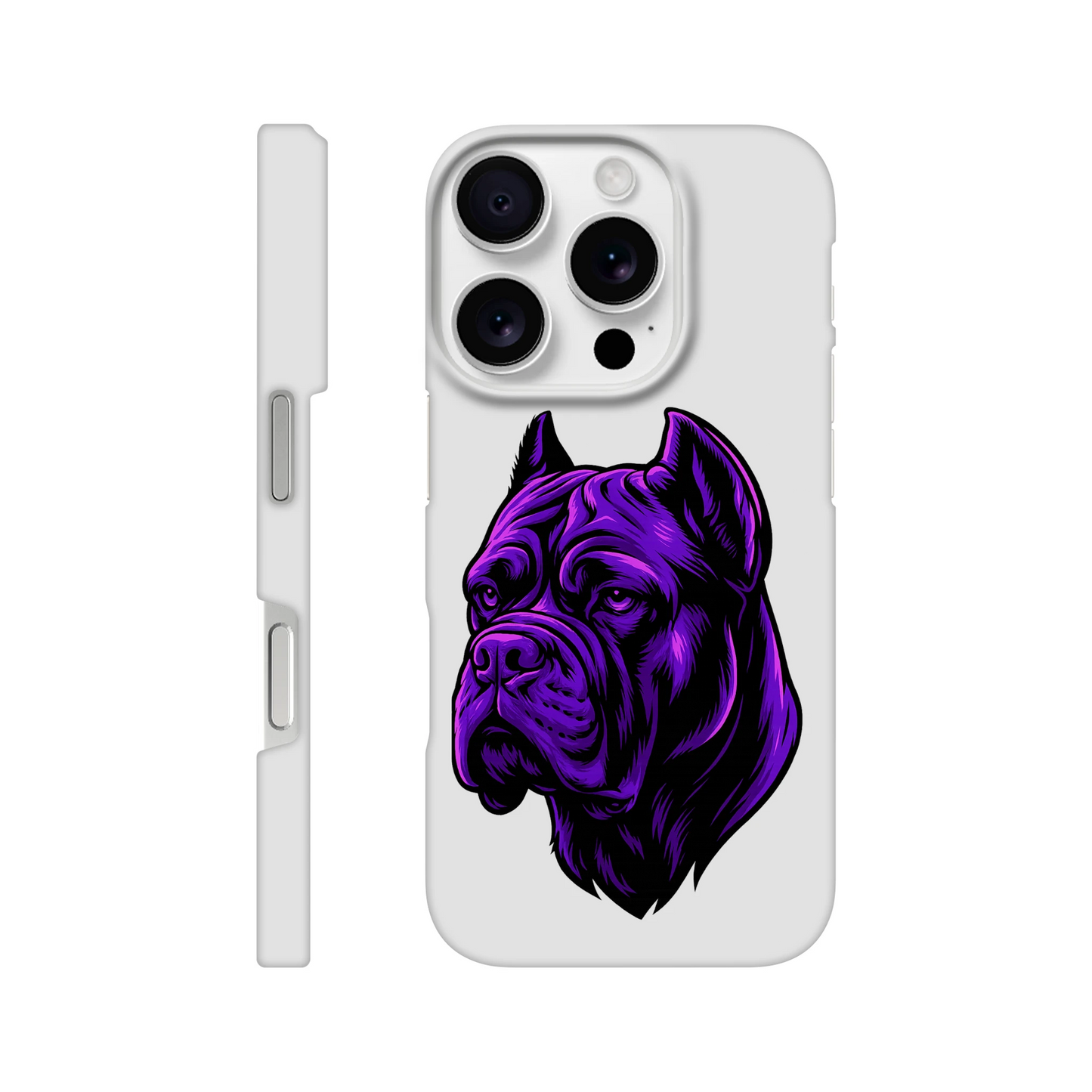 Coque de téléphone pour Iphone tête Cane Corso 1 MolossDesign