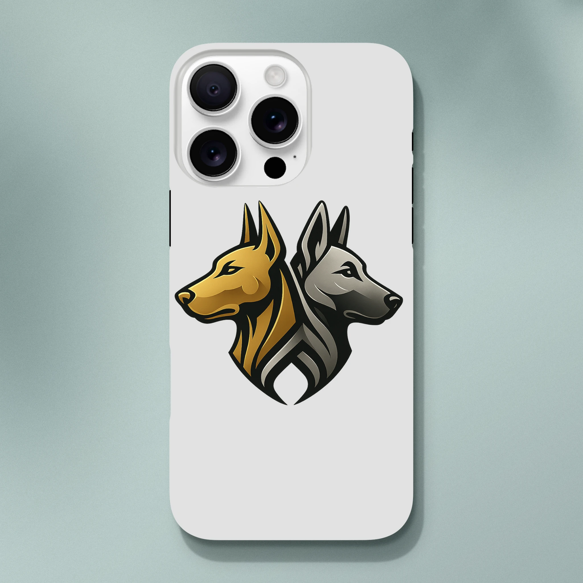 Coque résistante pour Iphone avec logo de la marque MolossDesign