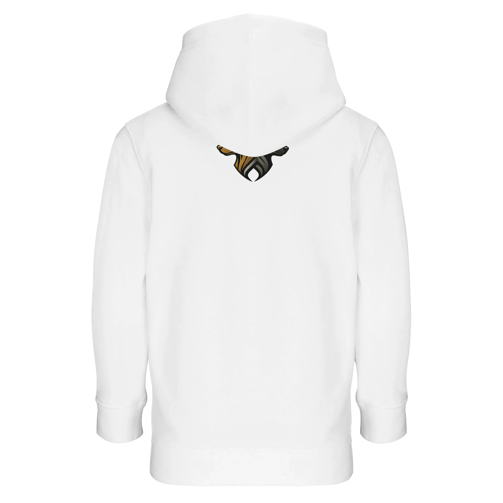 Sweat-shirt enfant mélange recyclé tête Cane Corso 1 avec logo sur le dos MolossDesign