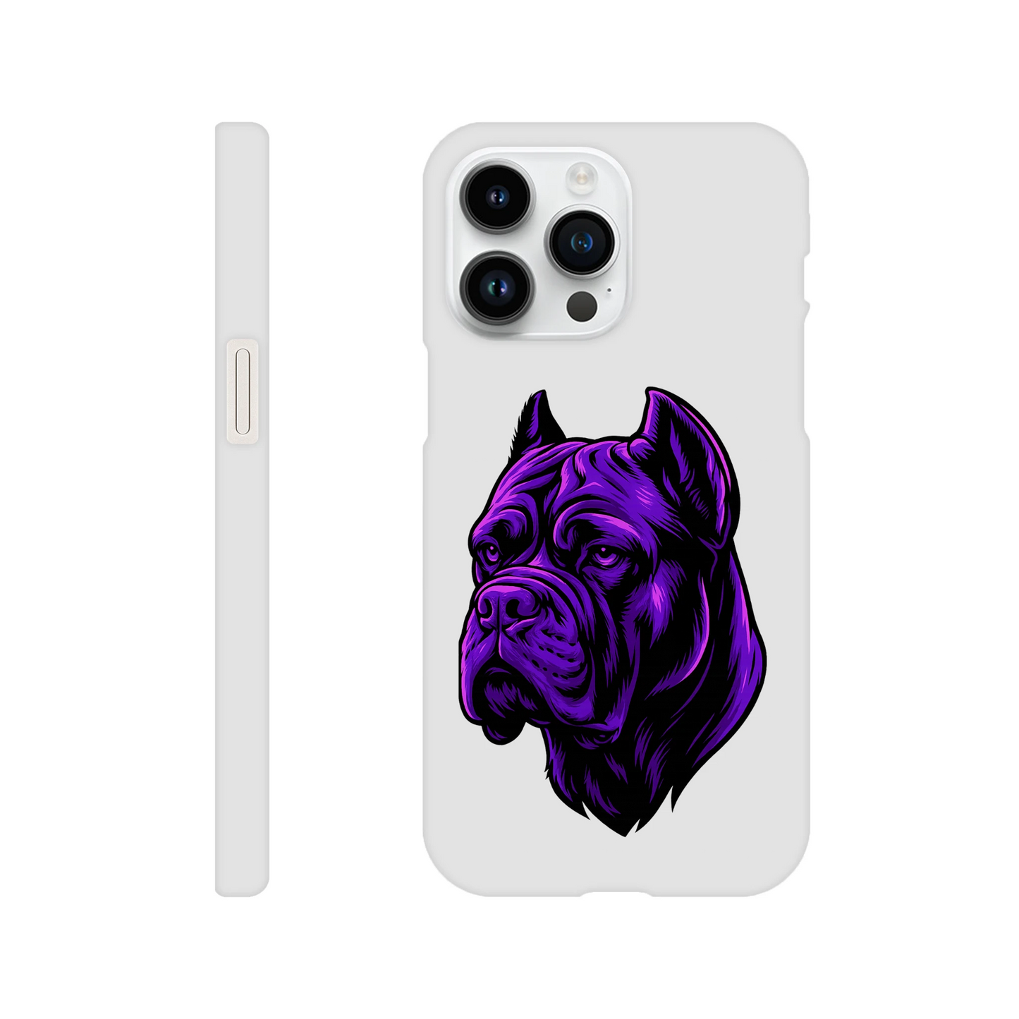 Coque de téléphone pour Iphone tête Cane Corso 1 MolossDesign