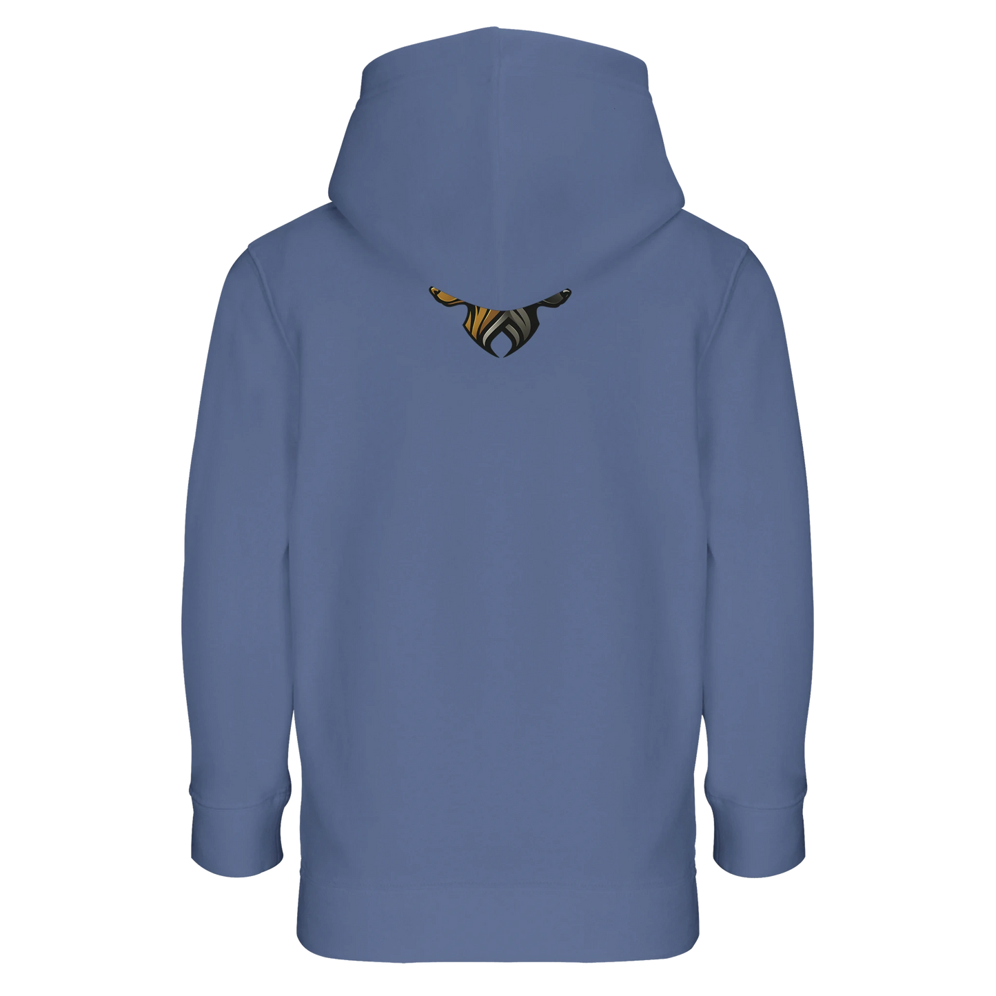 Sweat-shirt à capuche enfant mélange recyclé Cane Corso humour 1 avec logo sur le dos MolossDesign