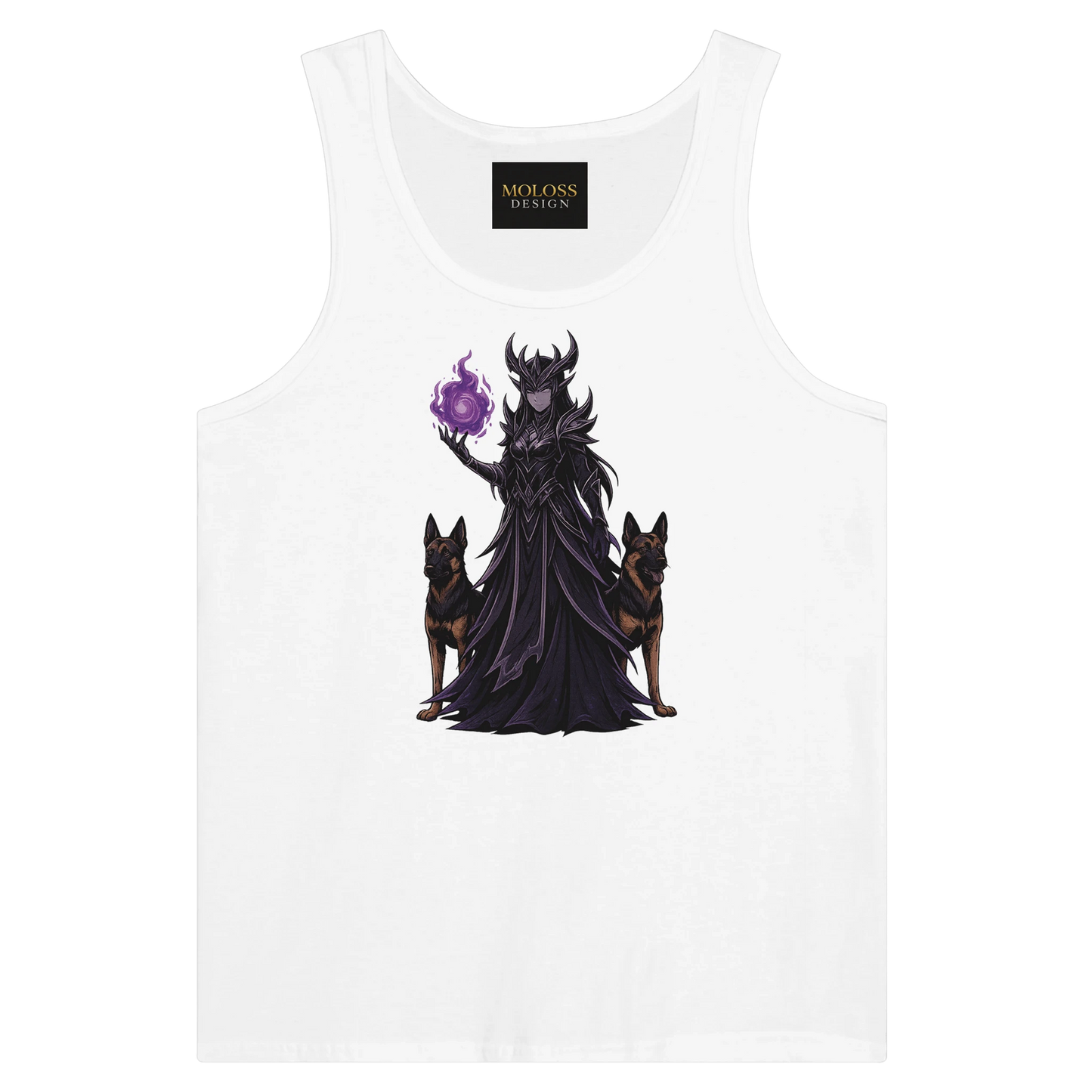 Débardeur adulte unisexe premium blanc Fantastique Malinois