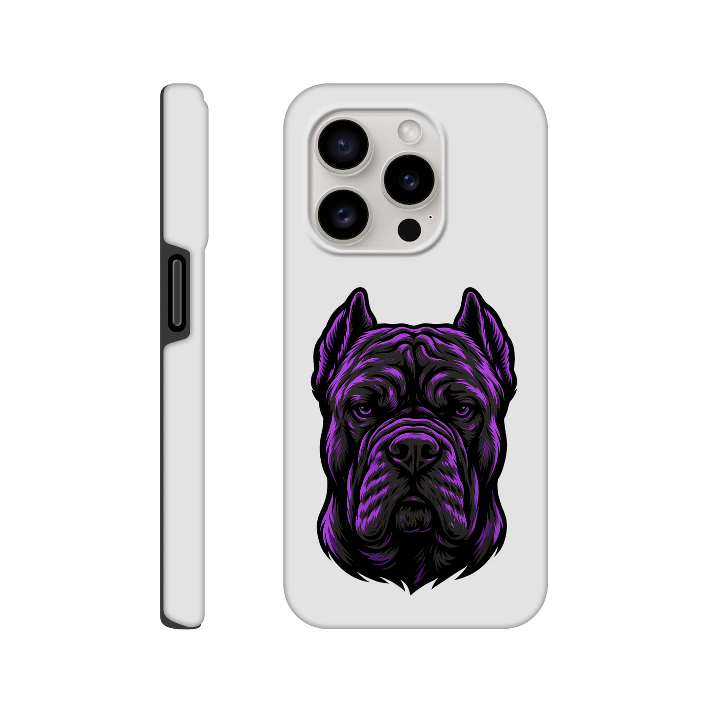 Coque résistante pour Iphone tête Cane Corso 2 MolossDesign