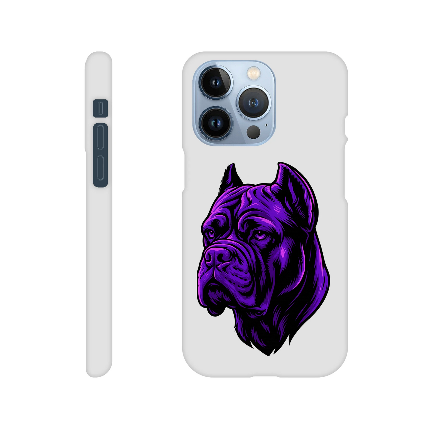 Coque de téléphone pour Iphone tête Cane Corso 1 MolossDesign