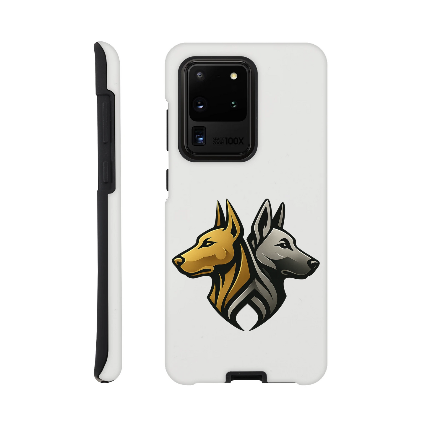 Coque résistante pour Samsung Galaxy avec logo de la marque MolossDesign