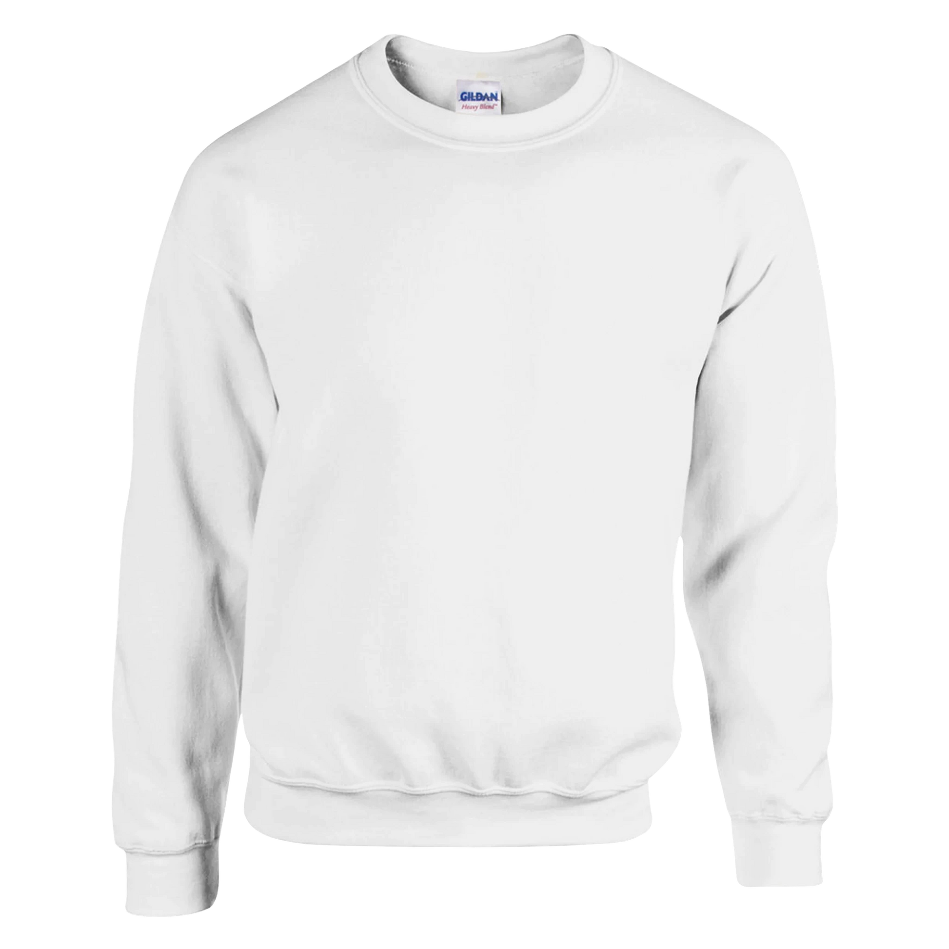 Marque MolossDesign | Sweat-shirt adulte unisexe uni ras du cou avec logo sur le dos MolossDesign