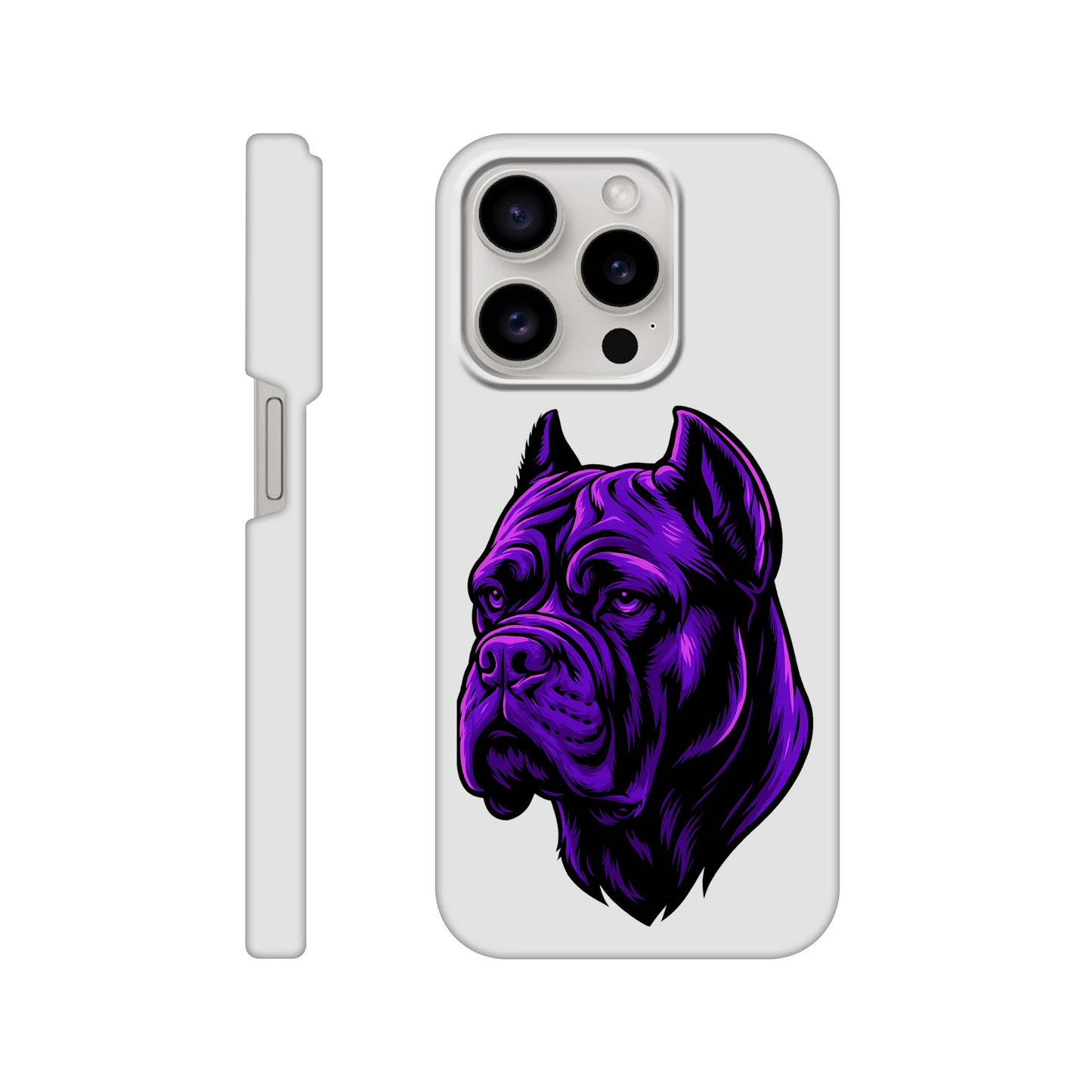 Coque de téléphone pour Iphone tête Cane Corso 1 MolossDesign
