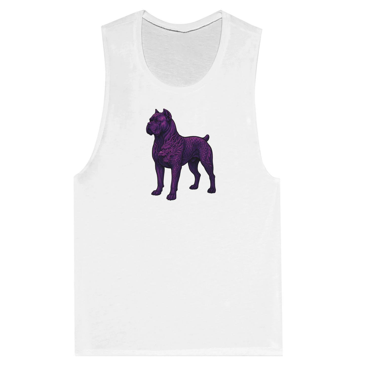 Débardeur pour femme blanc Cane Corso