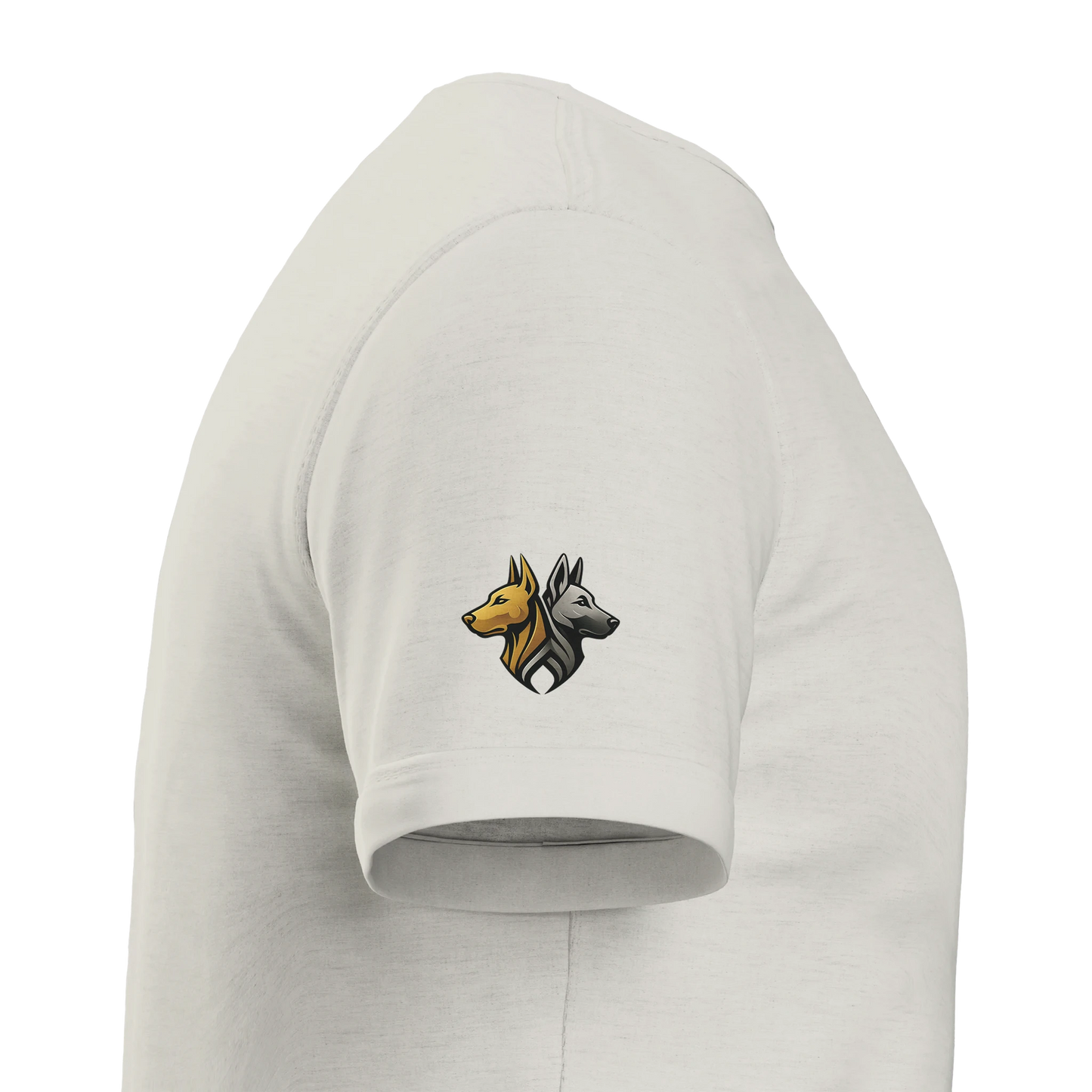 T-shirt enfant classique ras du cou Cane Corso 2 avec logo sur manche droite MolossDesign