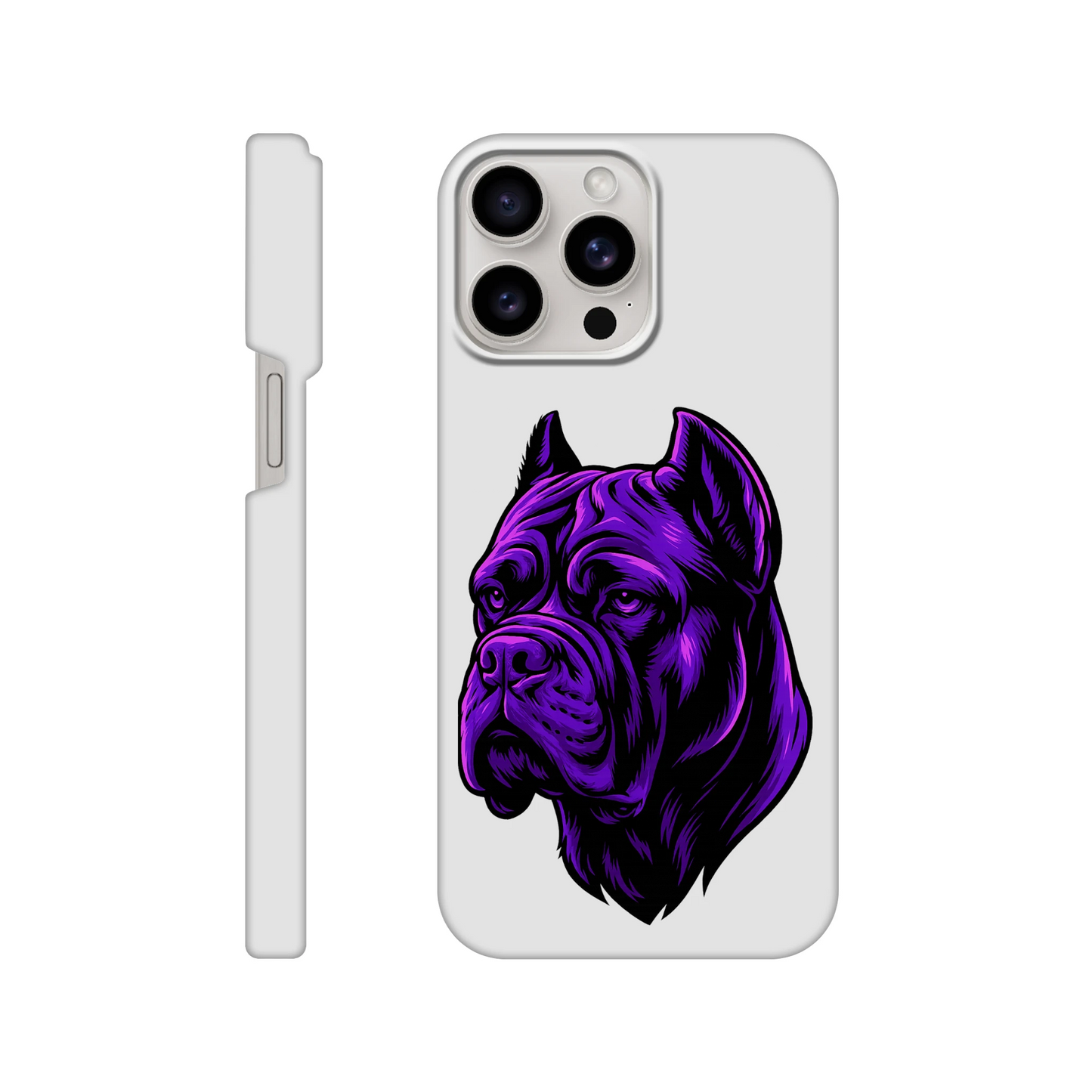 Coque de téléphone pour Iphone tête Cane Corso 1 MolossDesign