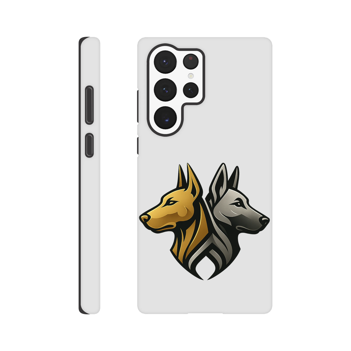 Coque résistante pour Samsung Galaxy avec logo de la marque MolossDesign