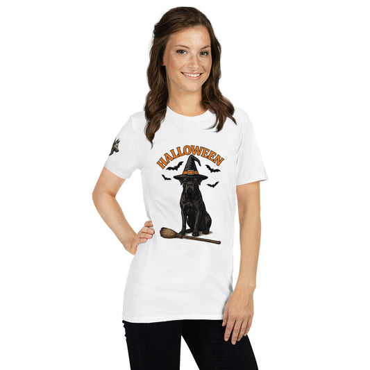 T-shirt Unisexe adultes blanc Cane Corso Halloween