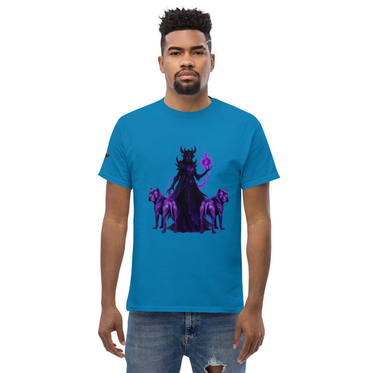 T-shirt classique adulte unisexe bleu fantastique Cane Corso