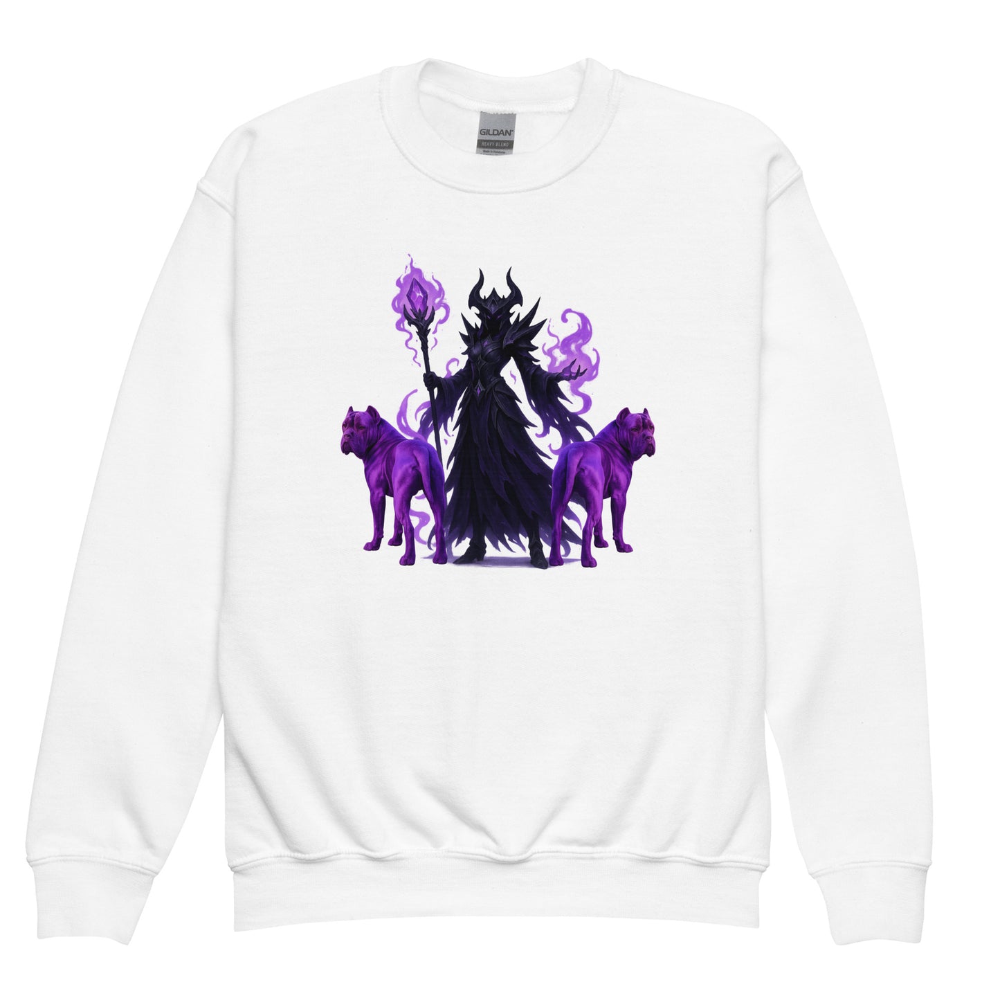 Sweat classique enfant unisexe blanc Fantastique Cane Corso